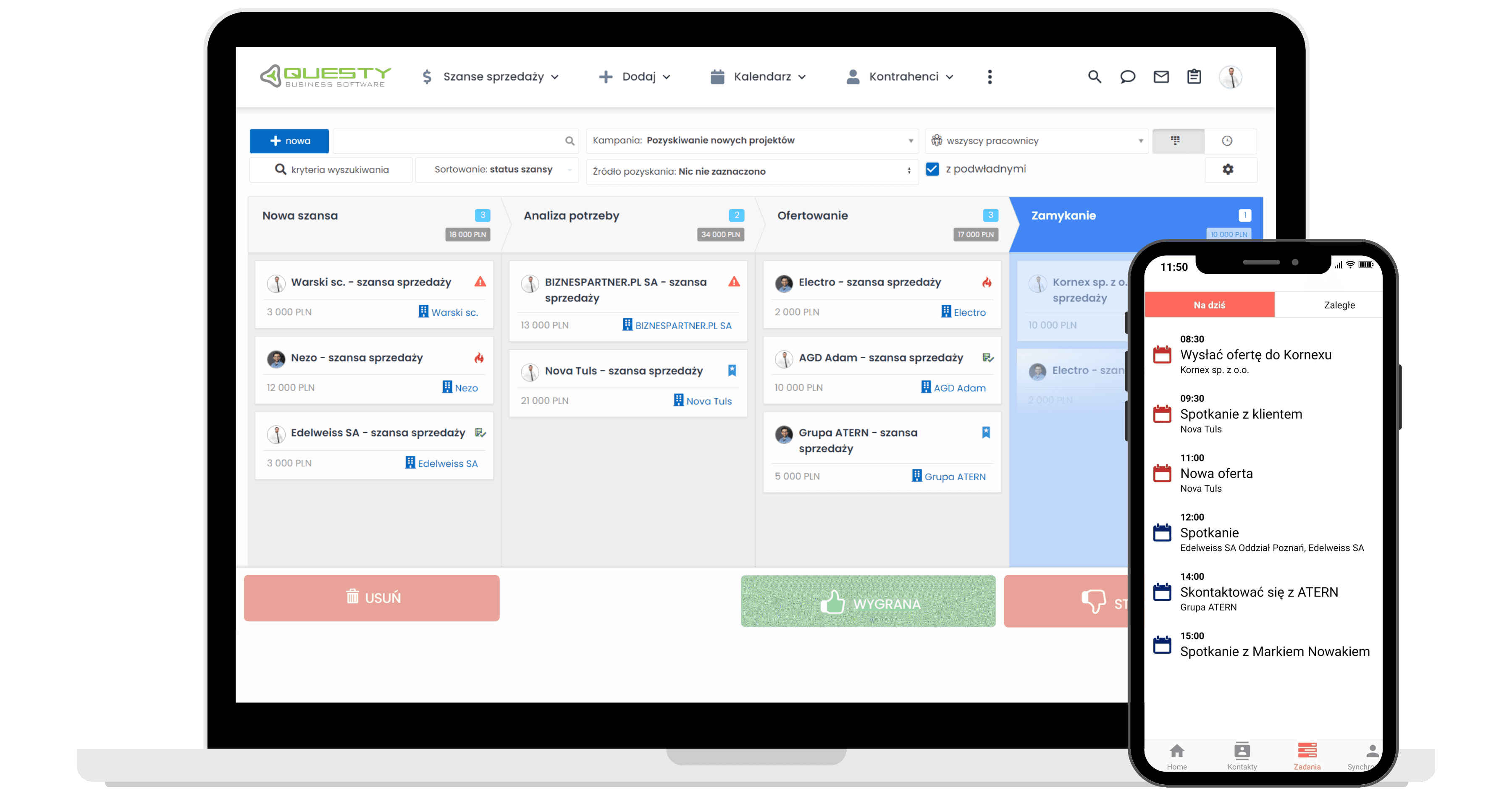 Systemy CRM Questy