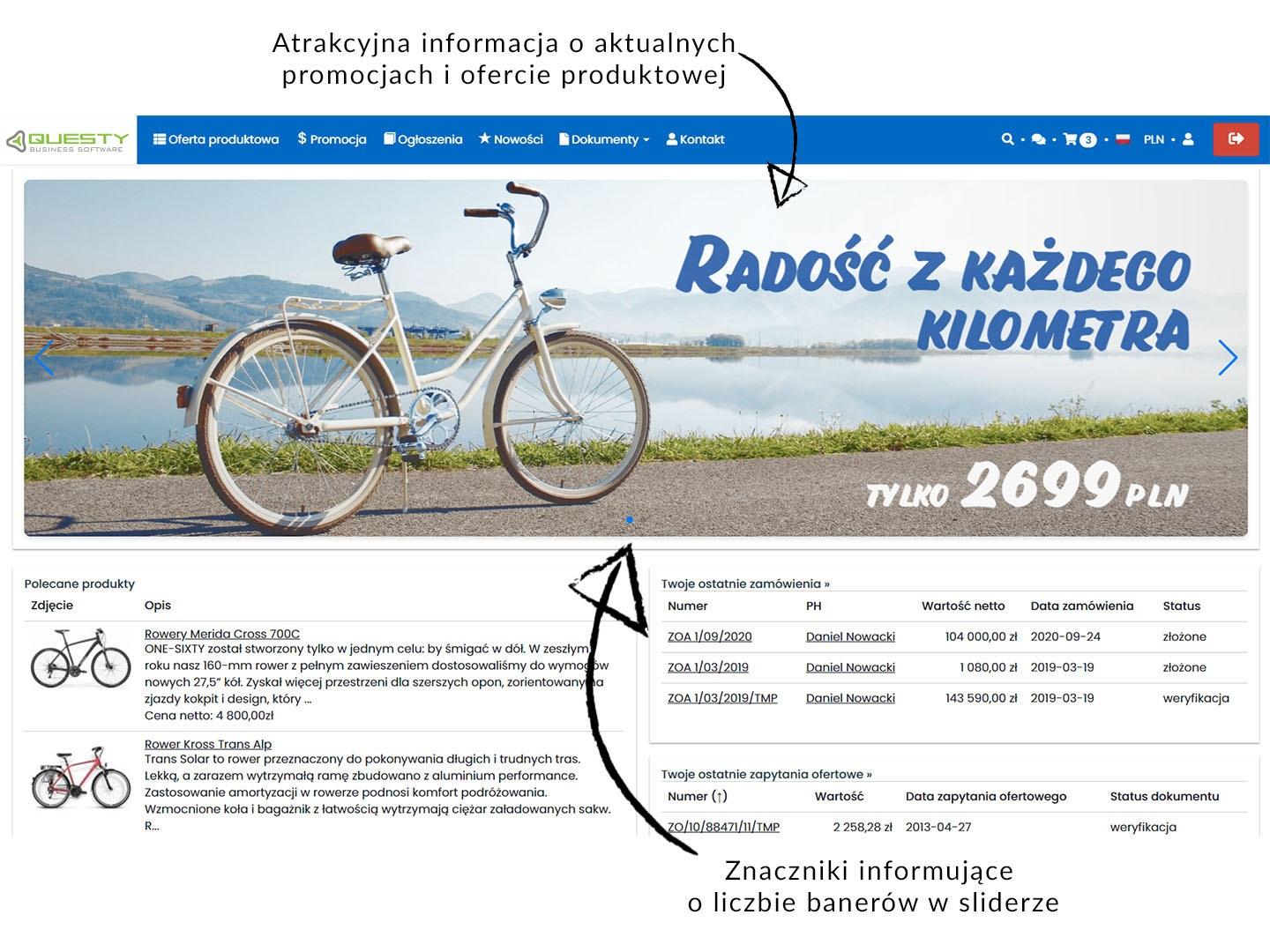 Baner reklamowy w systemie B2B - wyeksponuj swoje produkty