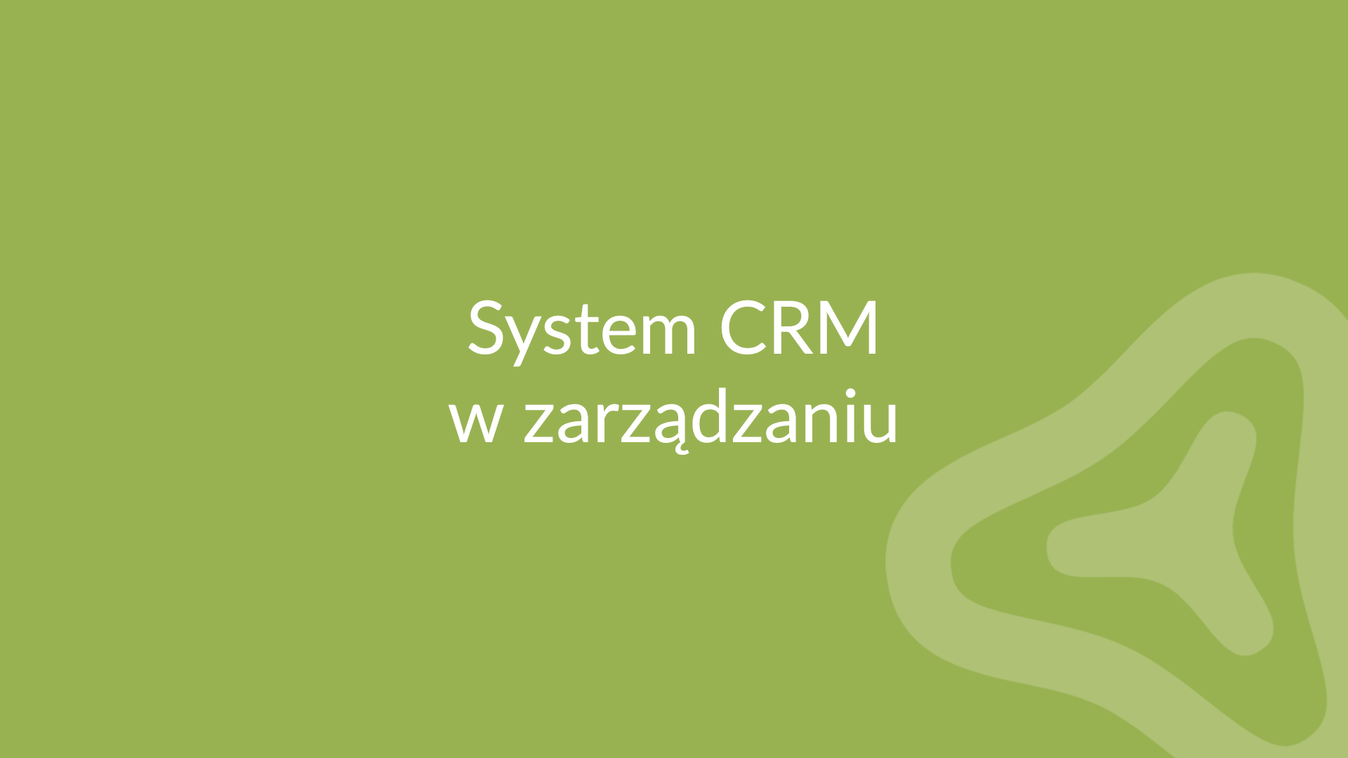 Zarządzanie pracą zespołu marketingu w systemie CRM